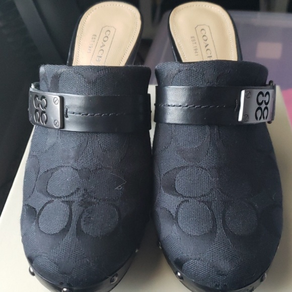 Coach Clogs - Picture 1 of 7
